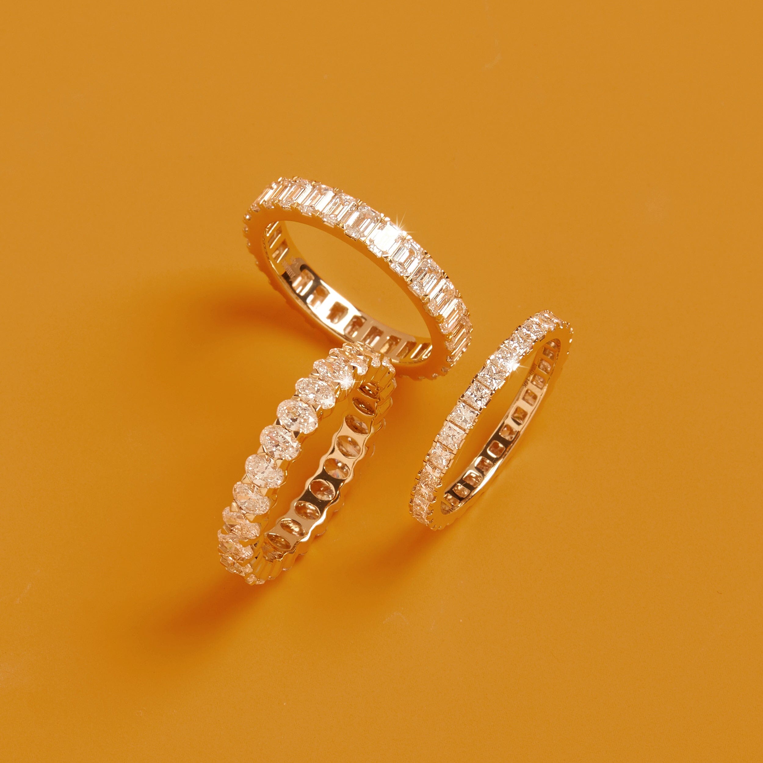 Oval Diamond Eternity Ring