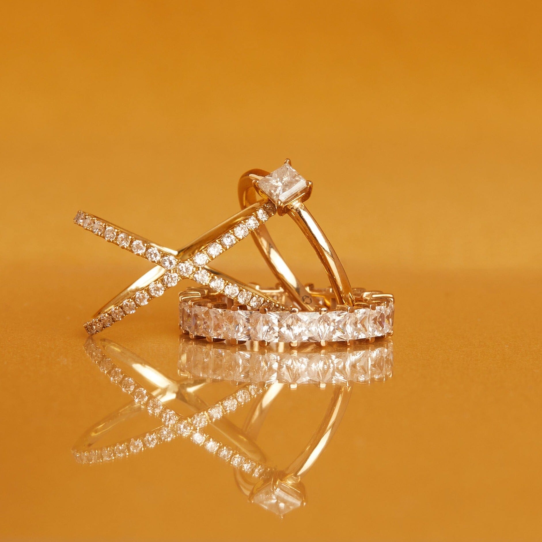 XL Princess Cut Diamond Ring