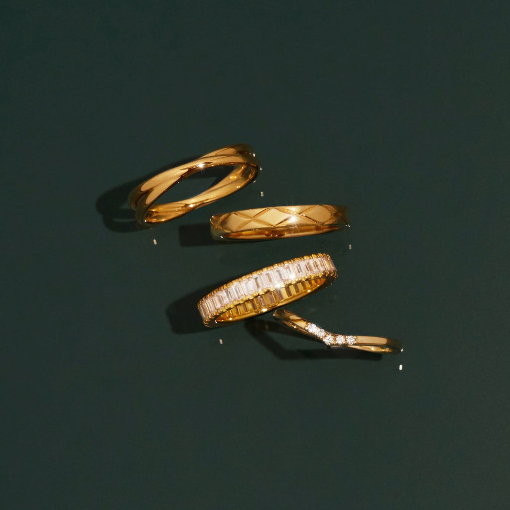 Diamond Brooklyn Bridge Ring