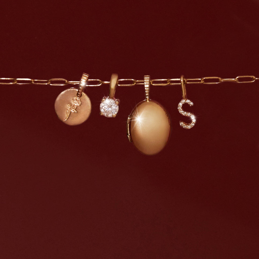 Solid Gold Locket Pendant