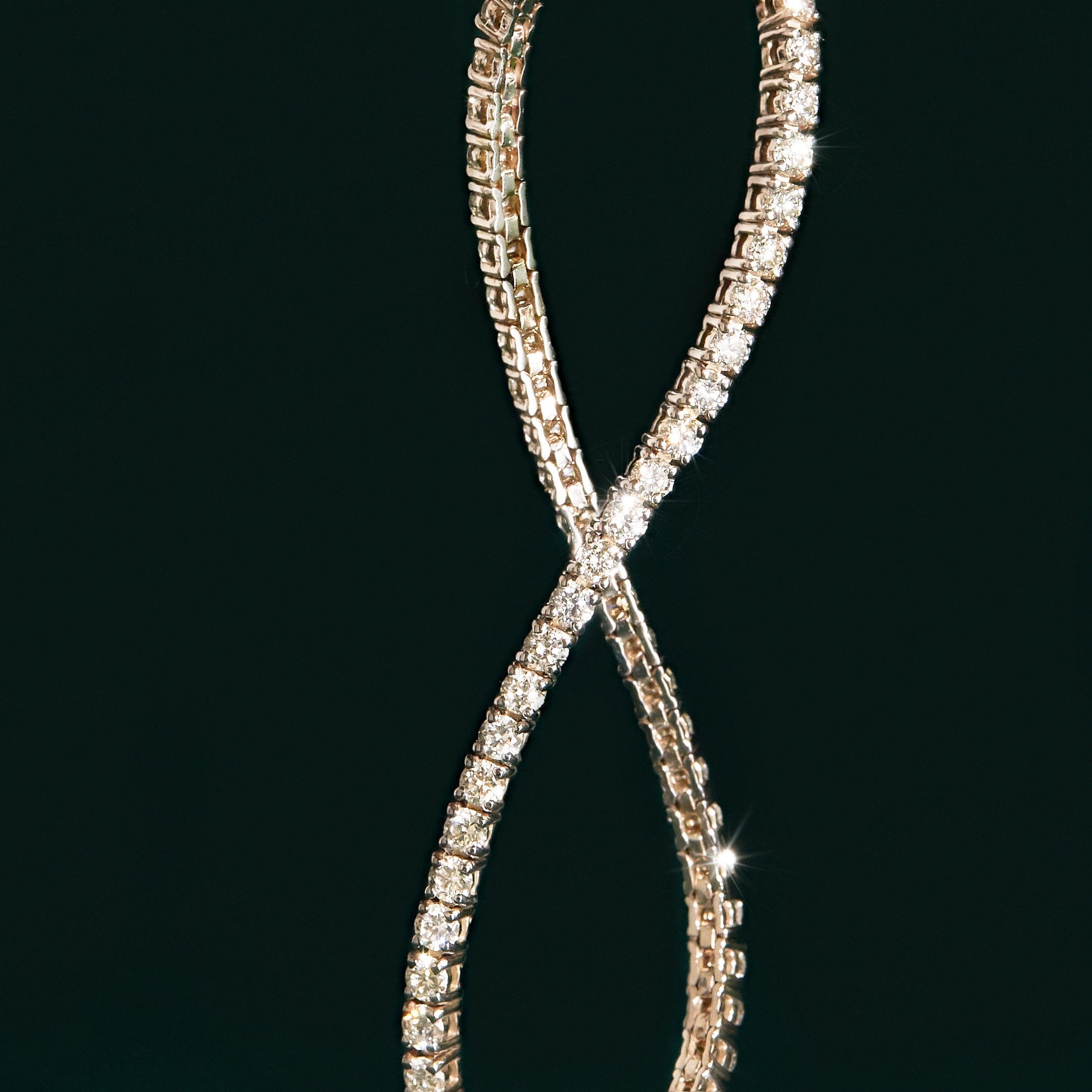 Classic Diamond Tennis Necklace