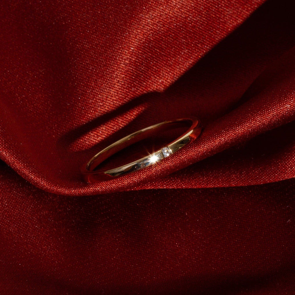 Petite Diamond Tension Ring