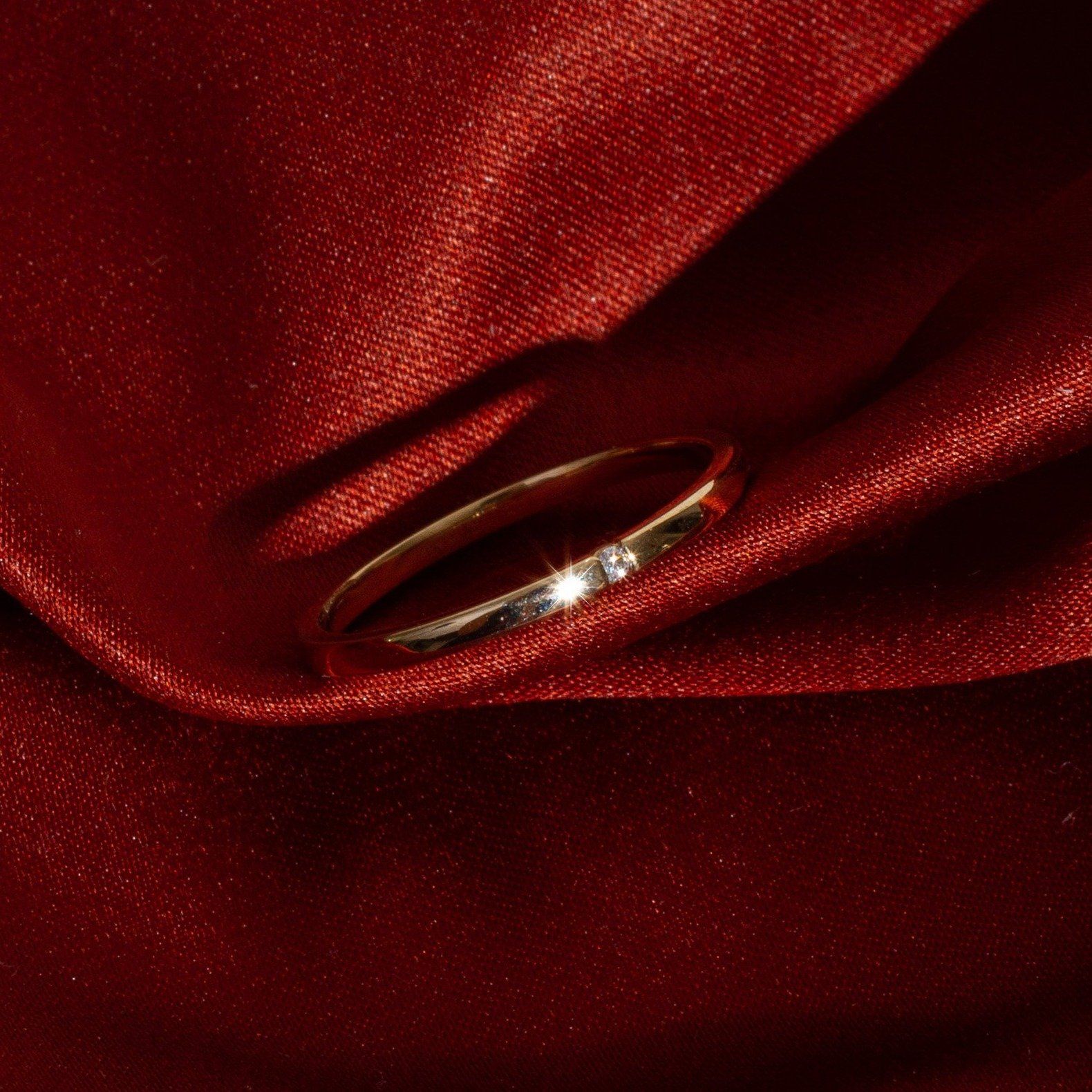 Petite Diamond Tension Ring