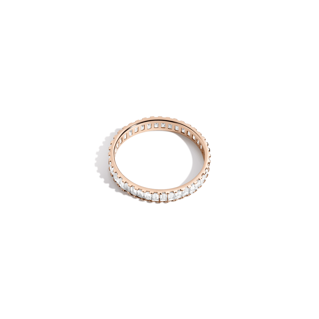 Bold Diamond Baguette Ring