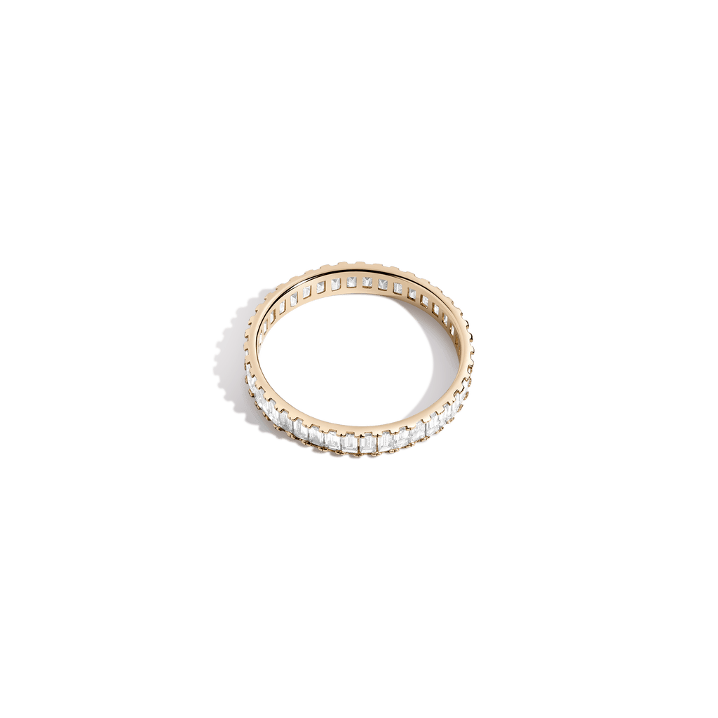 Bold Diamond Baguette Ring