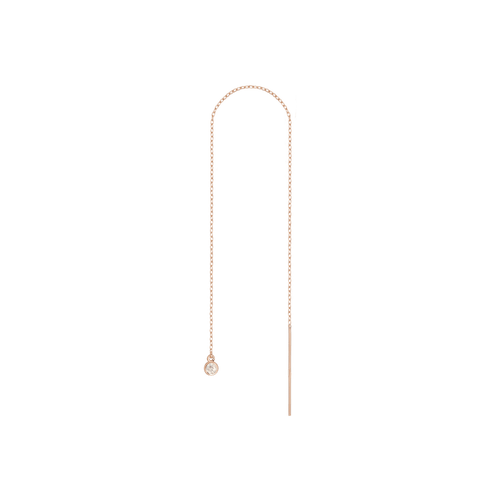 Birthstone Ear Chain Threader