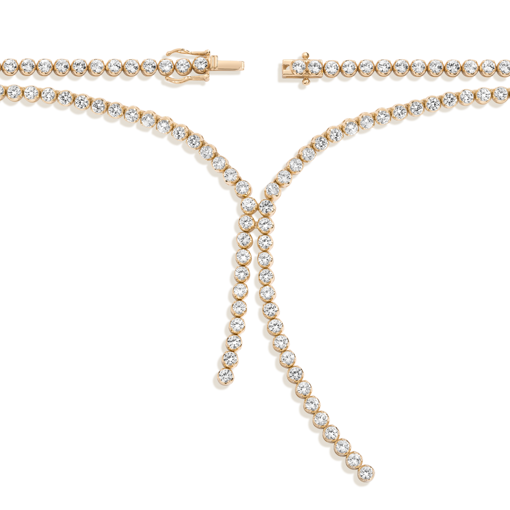 Aurate x Marilyn Monroe: Birth of a Star Tennis Necklace