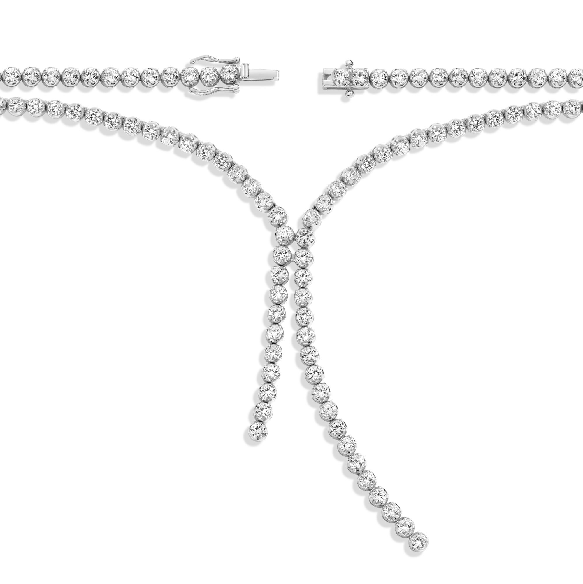 Aurate x Marilyn Monroe: Birth of a Star Tennis Necklace