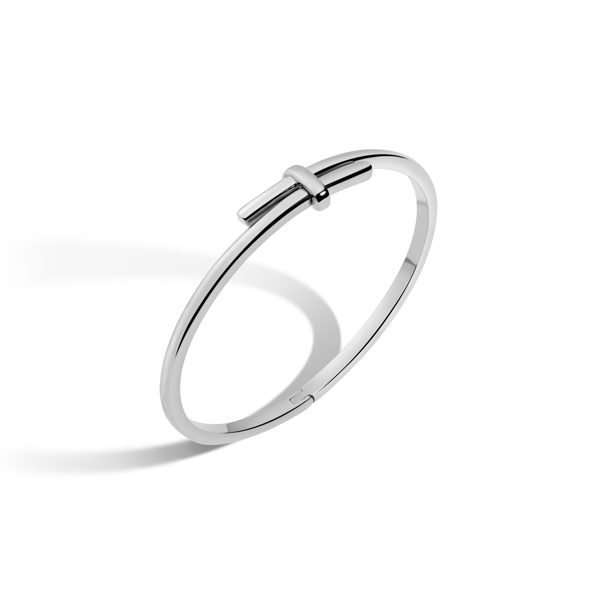 Crossover Hinged Bracelet