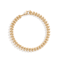 Delfina Bracelet Stainless Steel Yellow Gold 6.5in 7in 7.5in First