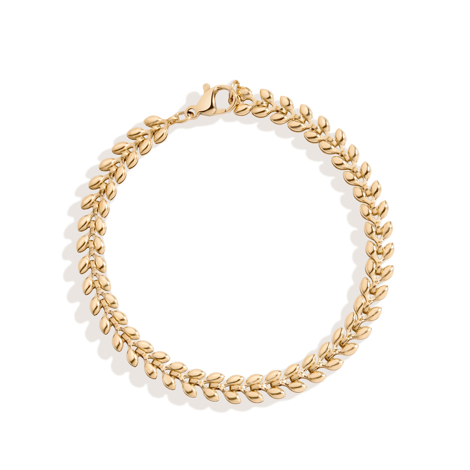 Delfina Bracelet Stainless Steel Yellow Gold 6.5in 7in 7.5in First