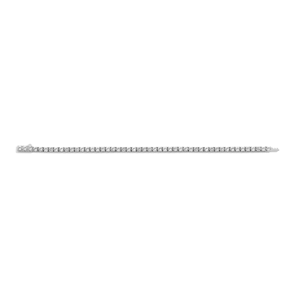Unbreakable Lab Grown White Sapphire Tennis Bracelet