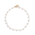 Pearl Vine Bracelet Stainless Steel Yellow Gold 6.5in 7in 7.5in First