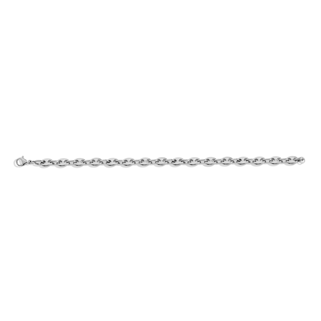 Puffed Mariner Chain Bracelet