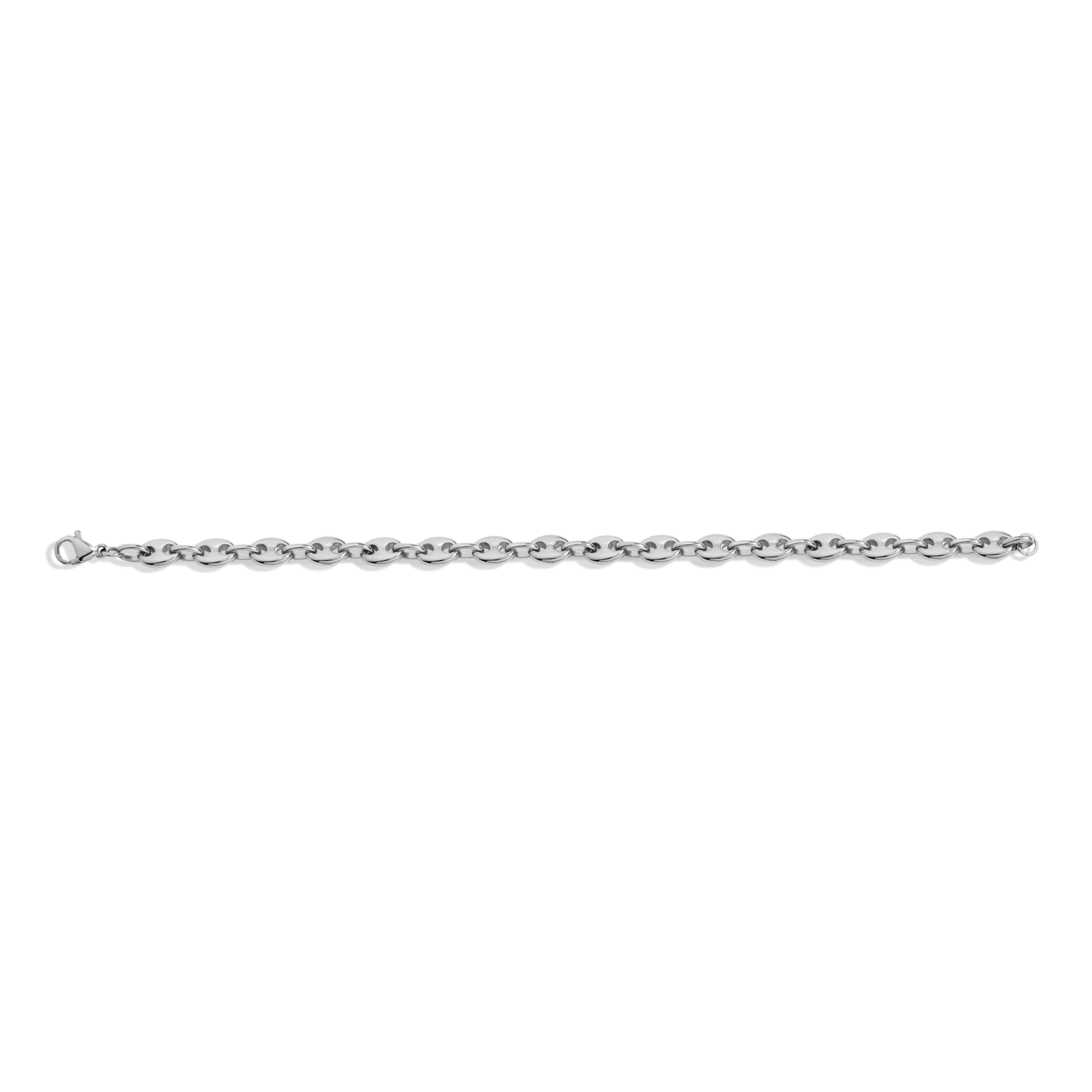 Puffed Mariner Chain Bracelet