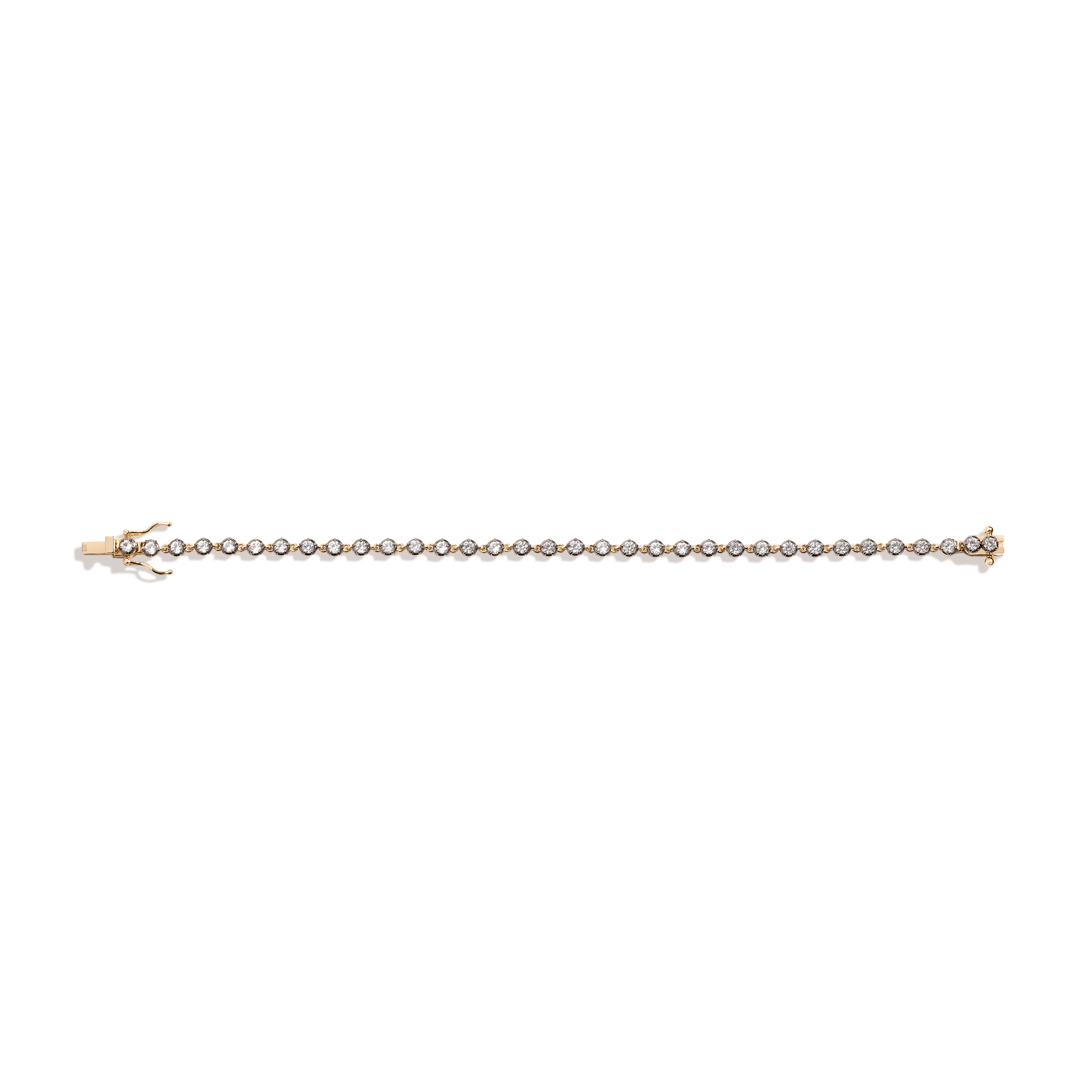 Black Rhodium Georgian Tennis Bracelet