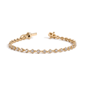 Lab Grown Diamond Georgian Tennis Bracelet