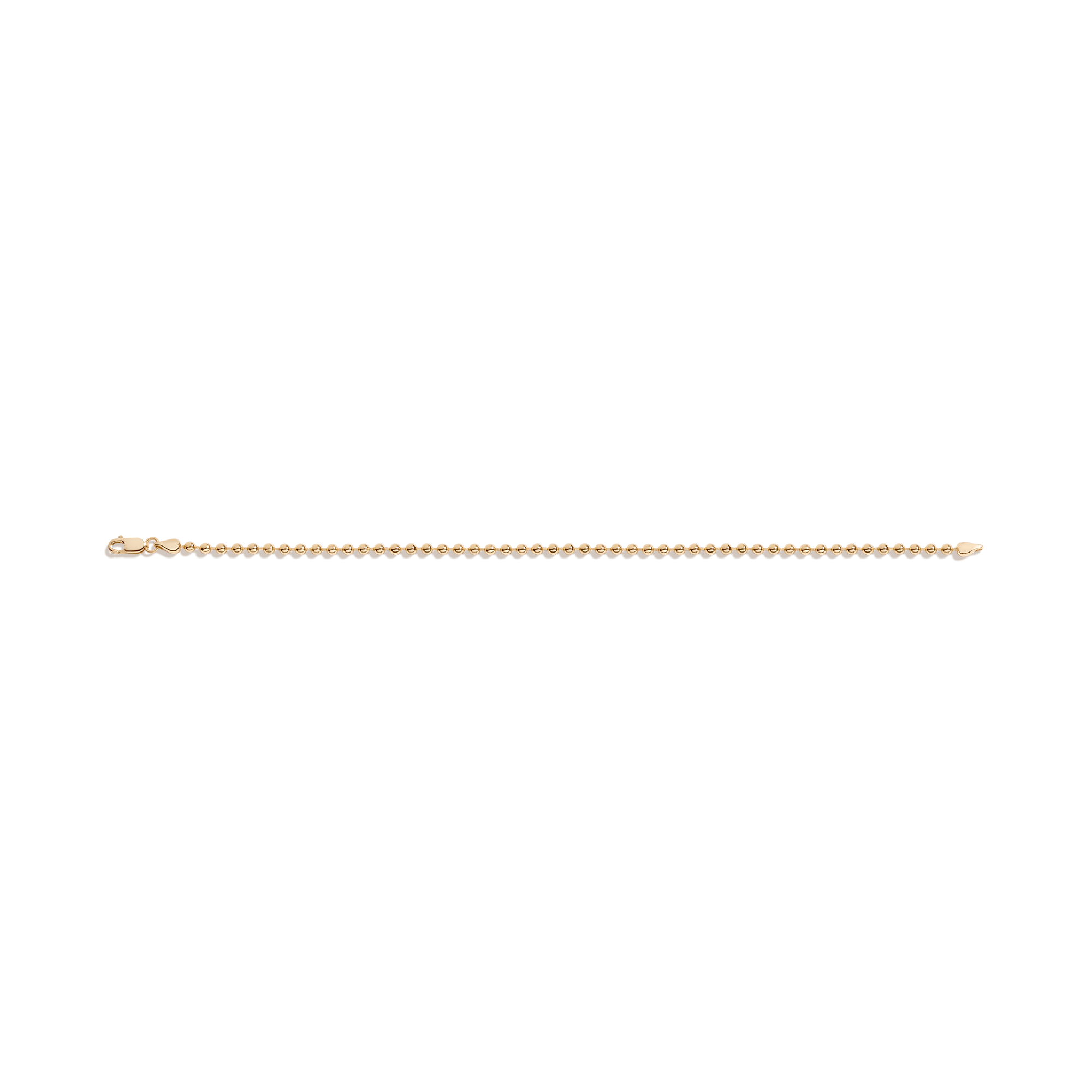 Gold Ball Chain Bracelet