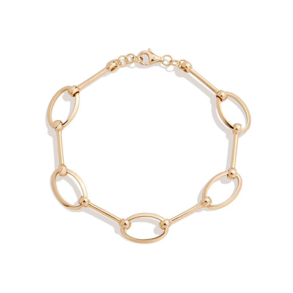 Polo Chain Bracelet Vermeil Yellow Gold 6.5in 7in 7.5in First
