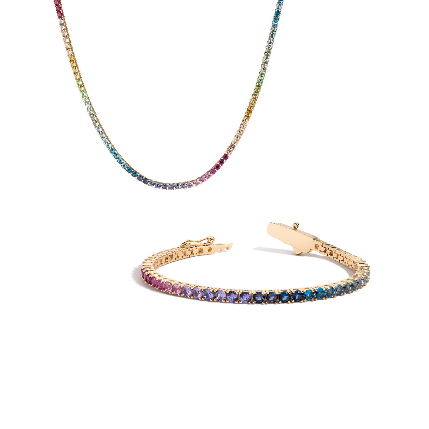 Rainbow Tennis Set