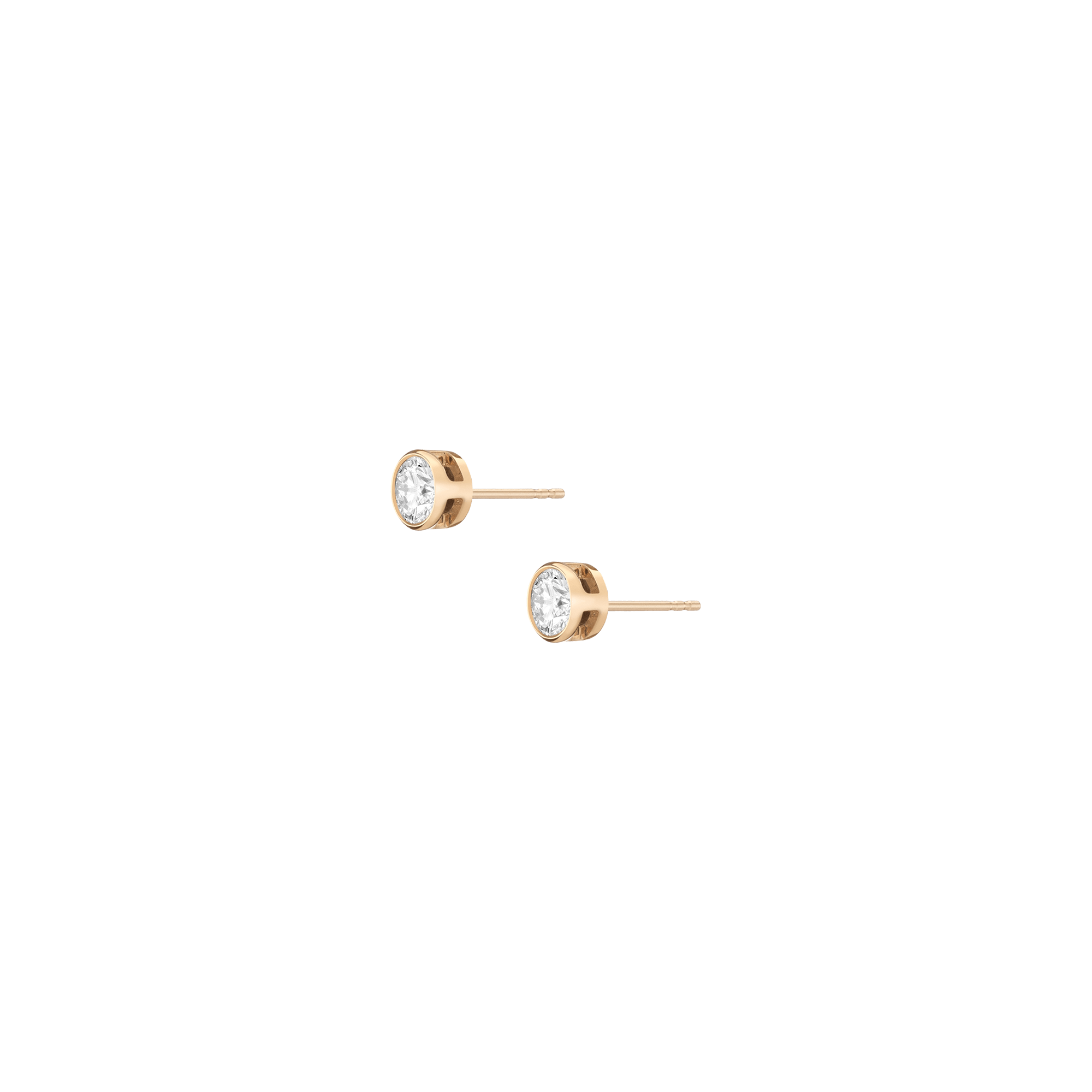 XXL Lab Grown Diamond Bezel Studs