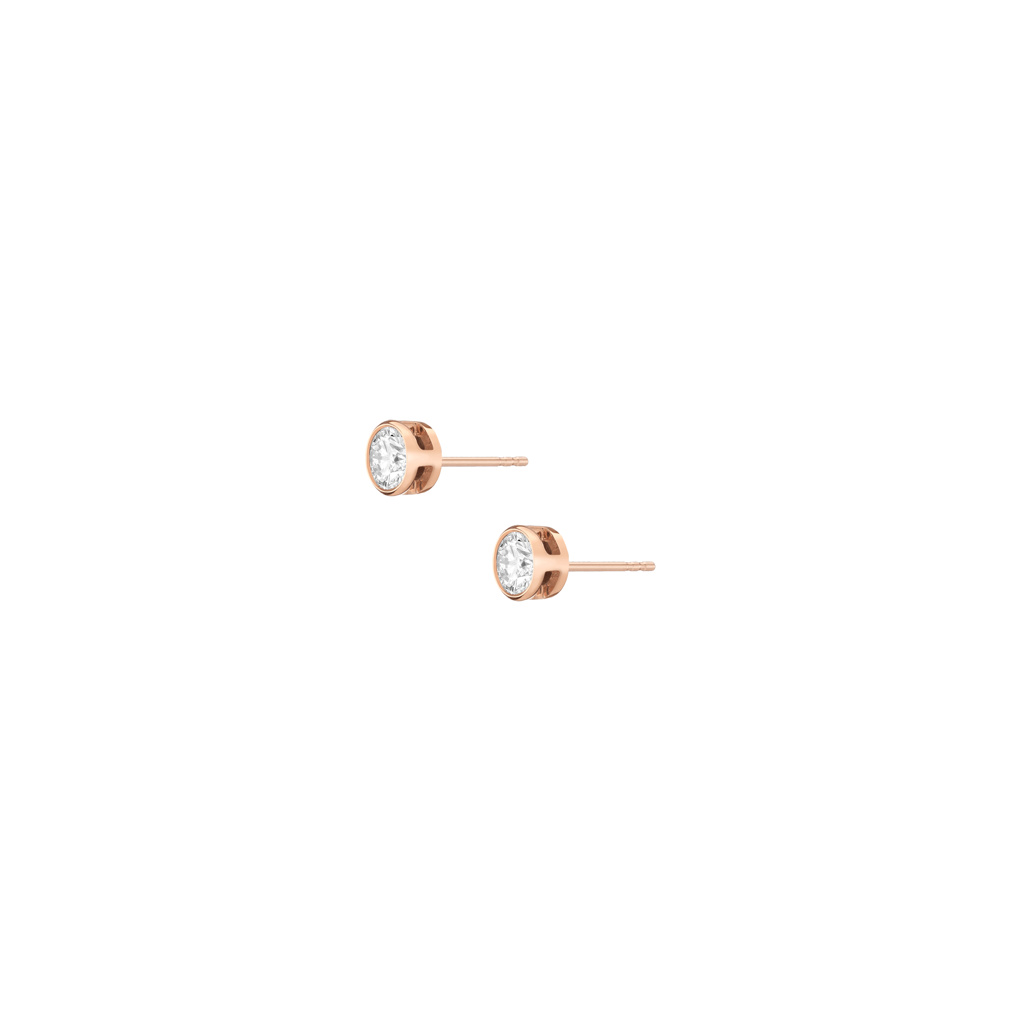 XXL Lab Grown Diamond Bezel Studs