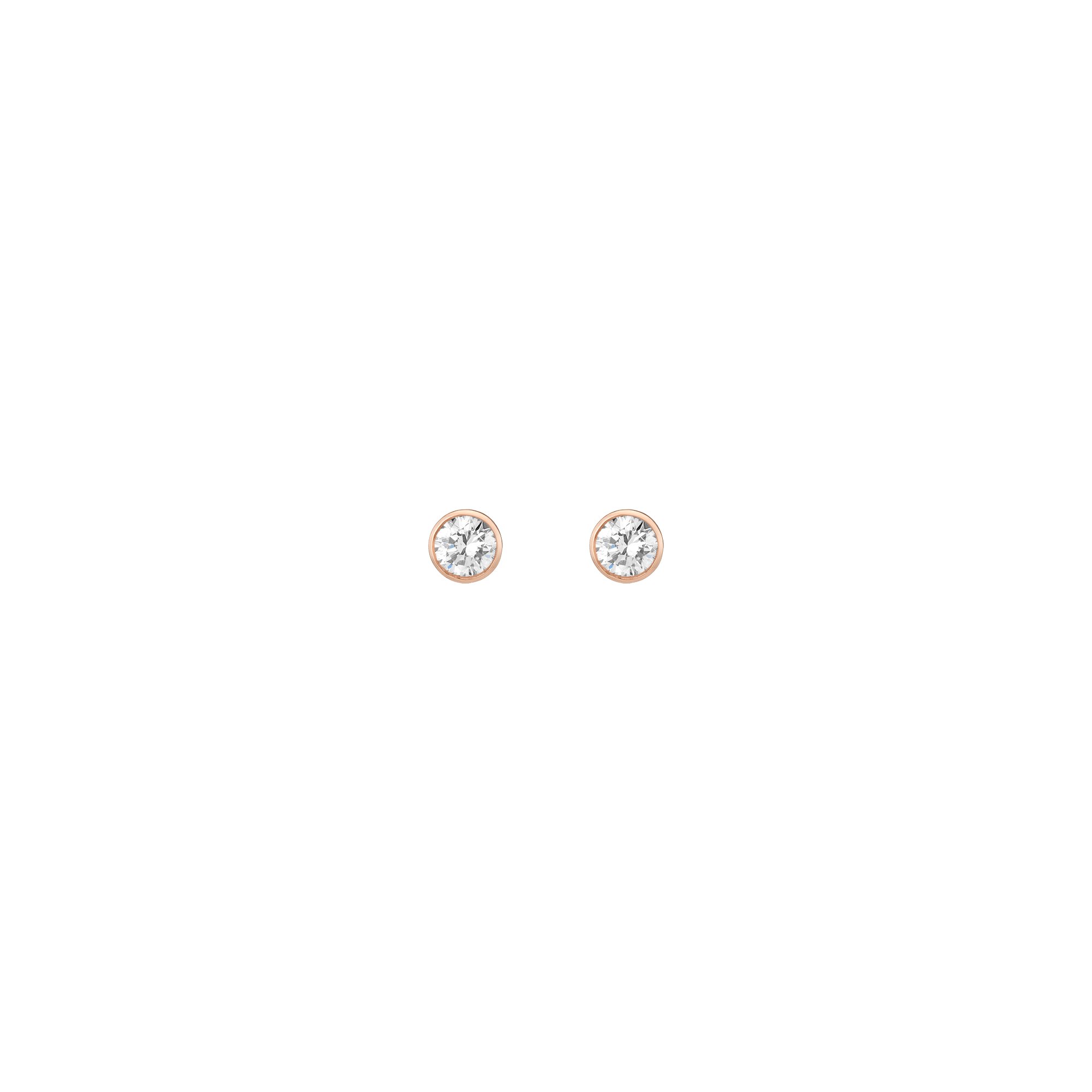 XXL Lab Grown Diamond Bezel Studs