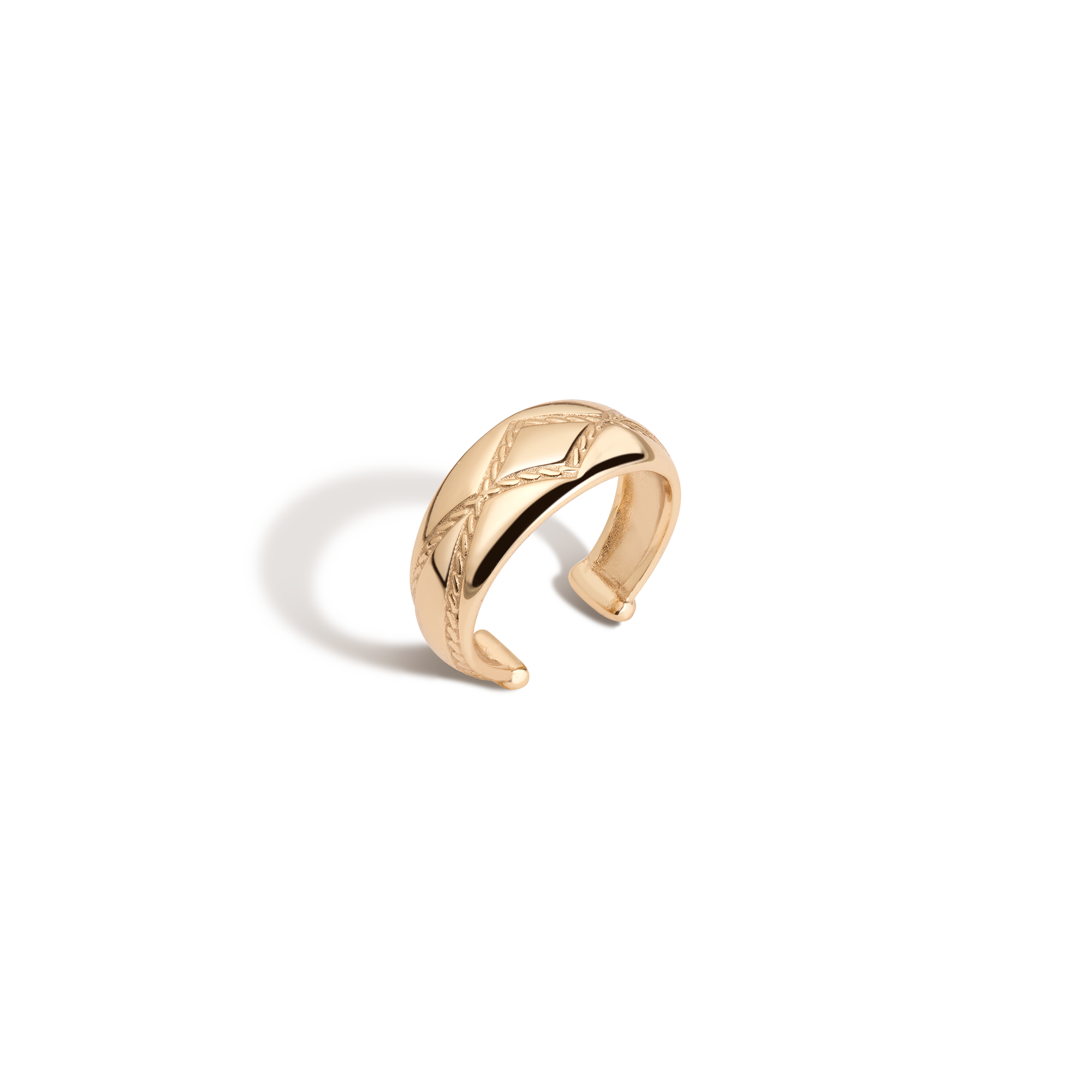 Aurate x Frye: Western Stitch Ear Cuff