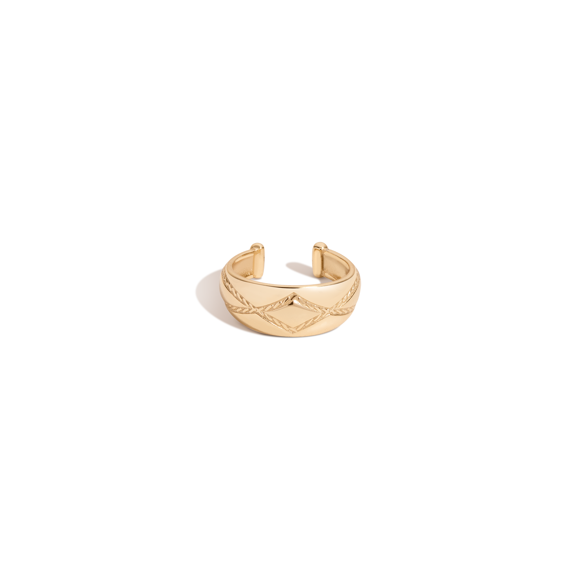 Aurate x Frye: Western Stitch Ear Cuff