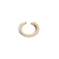 Lab Grown White Sapphire Ear Cuff
