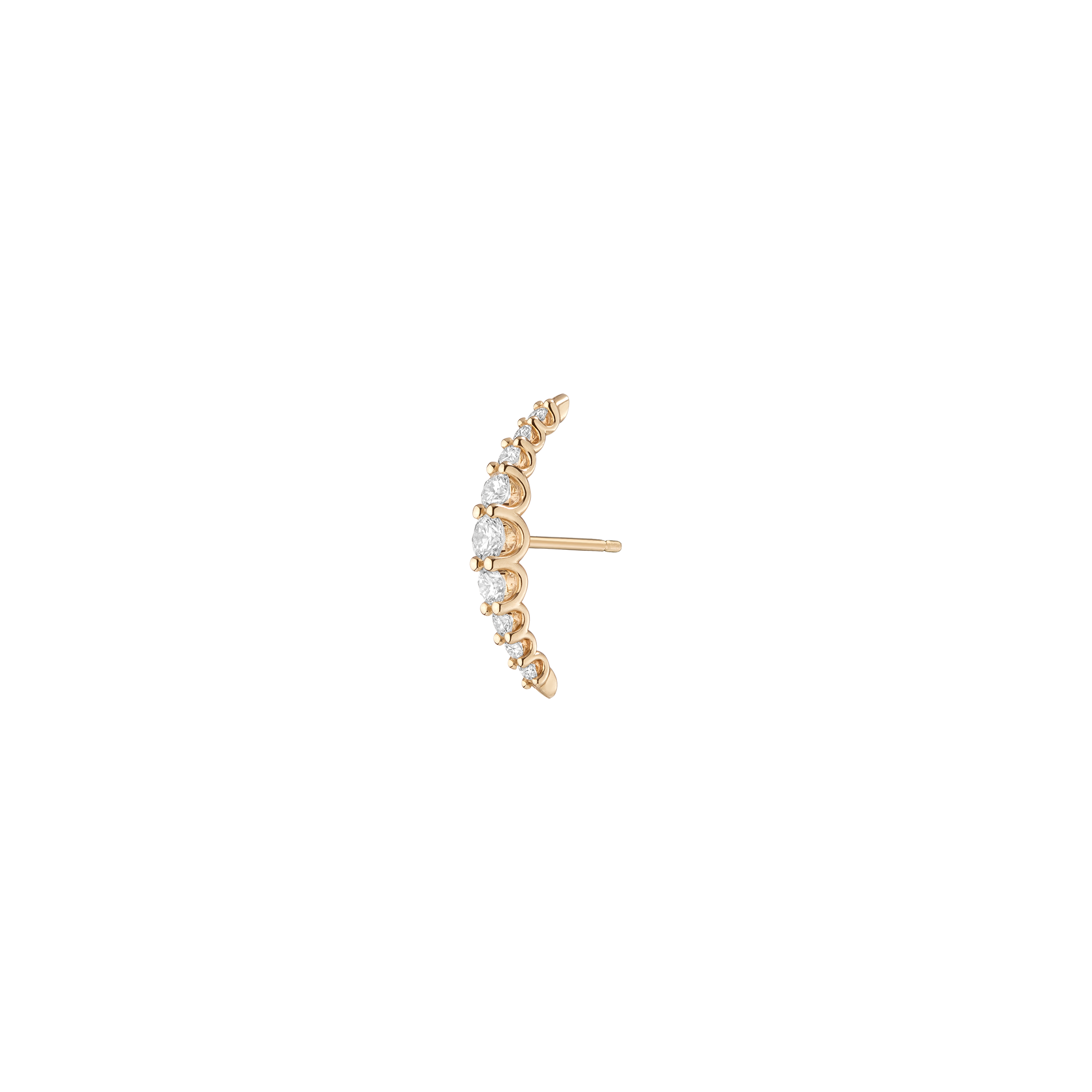 Lab Grown Diamond Eternity Stud Earrings