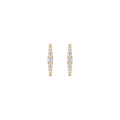 Lab Grown Diamond Eternity Stud Earrings