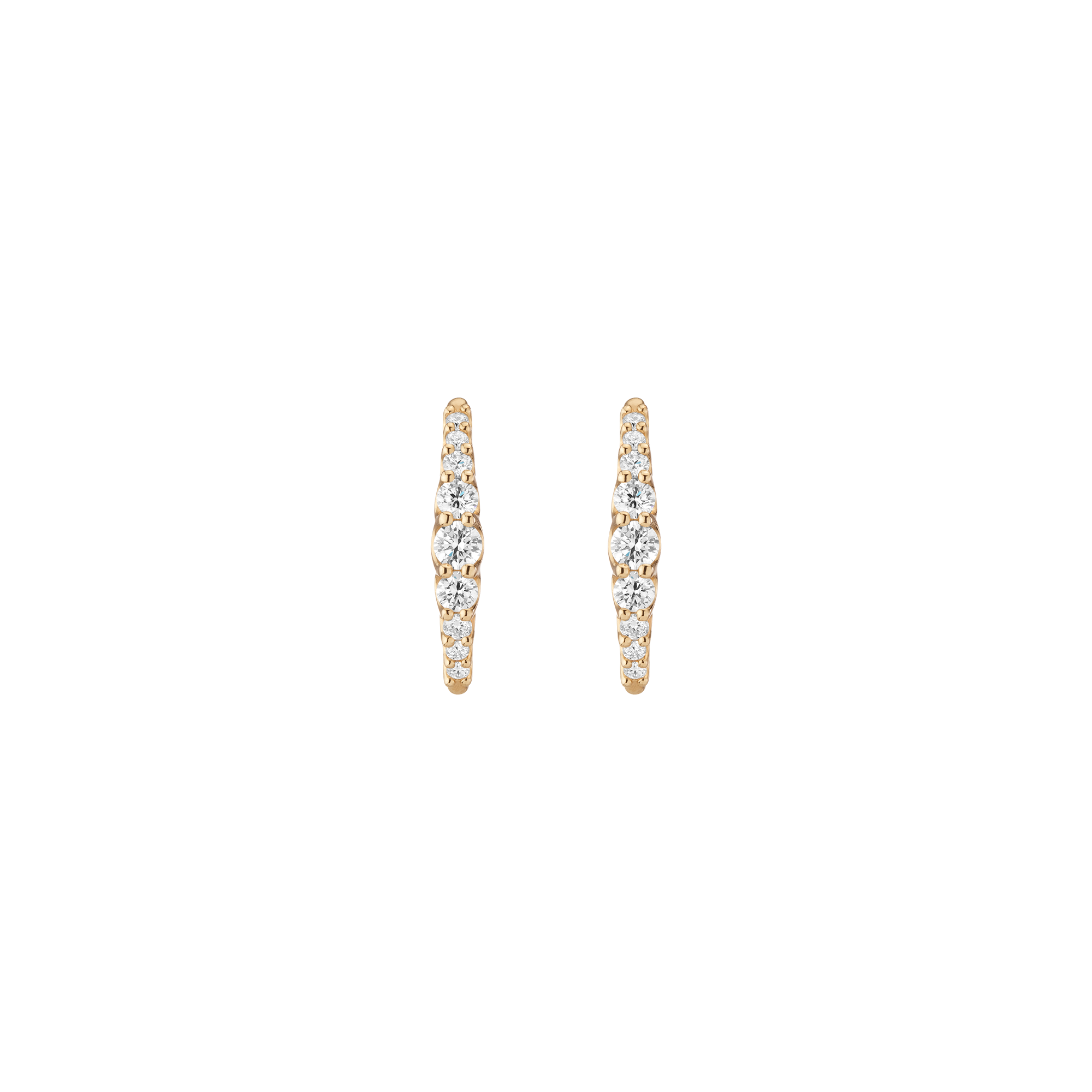 Lab Grown Diamond Eternity Stud Earrings