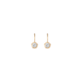 Lab Grown Diamond Georgian Drop Earrings