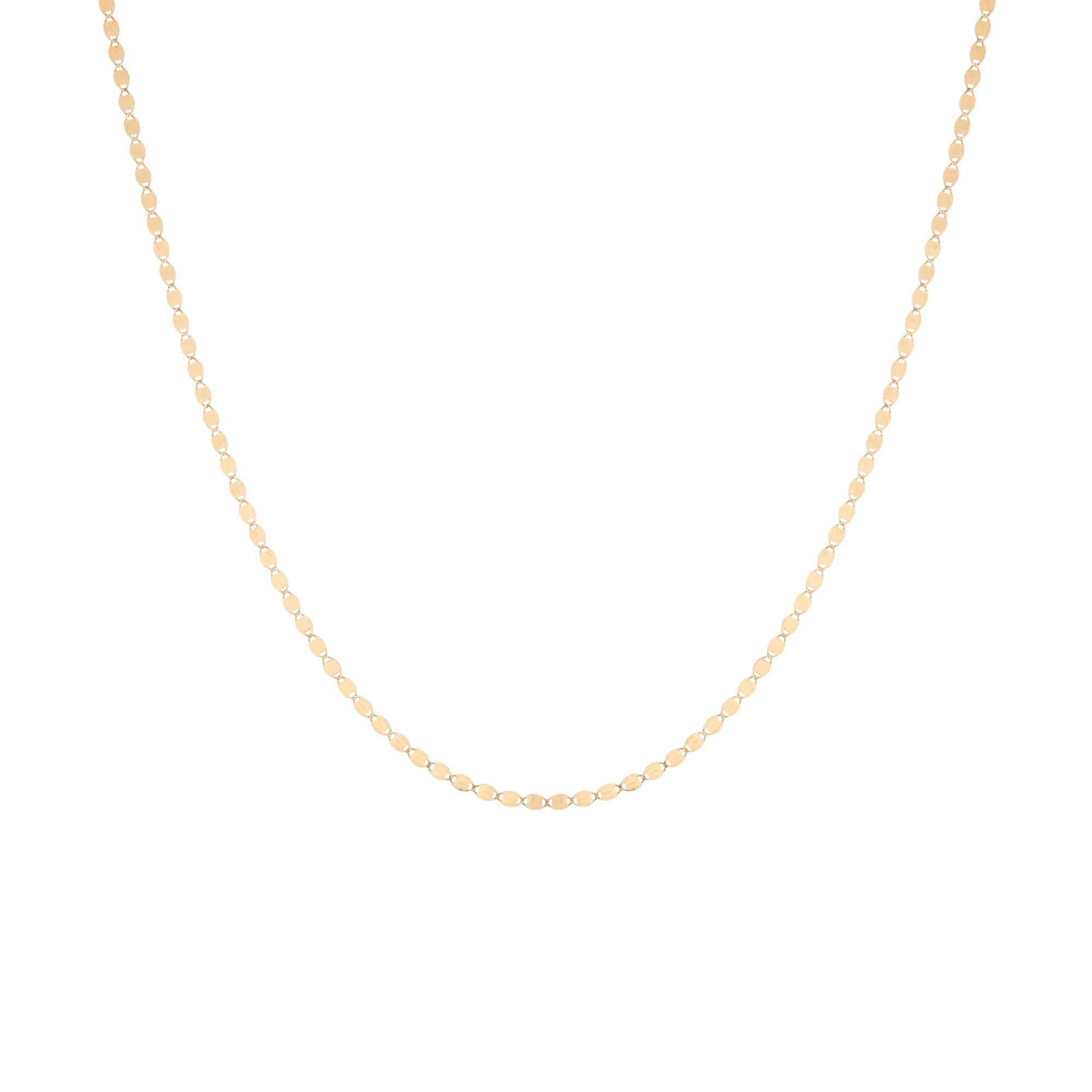Flat Valentino Chain Necklace