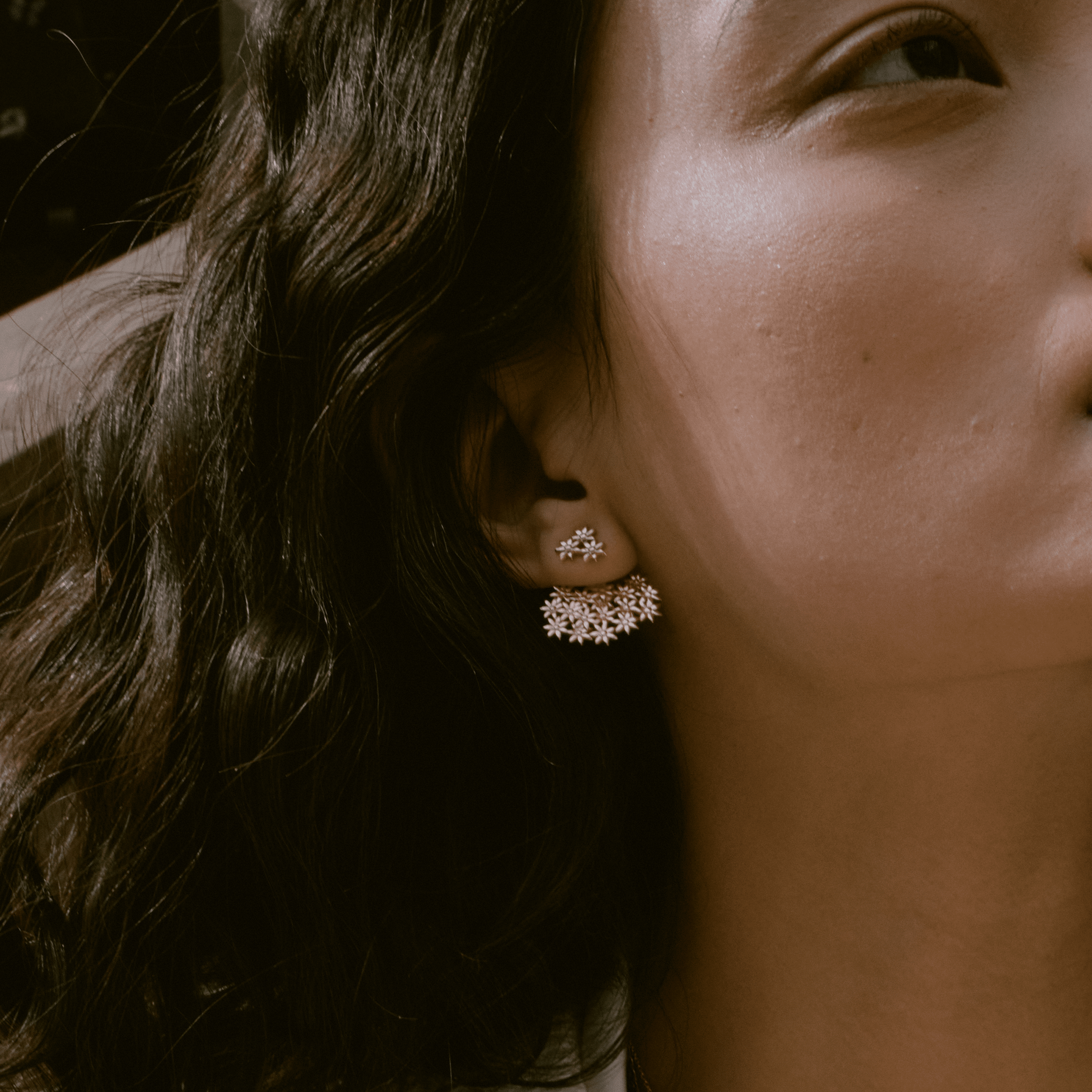 Flower Earring Back Small