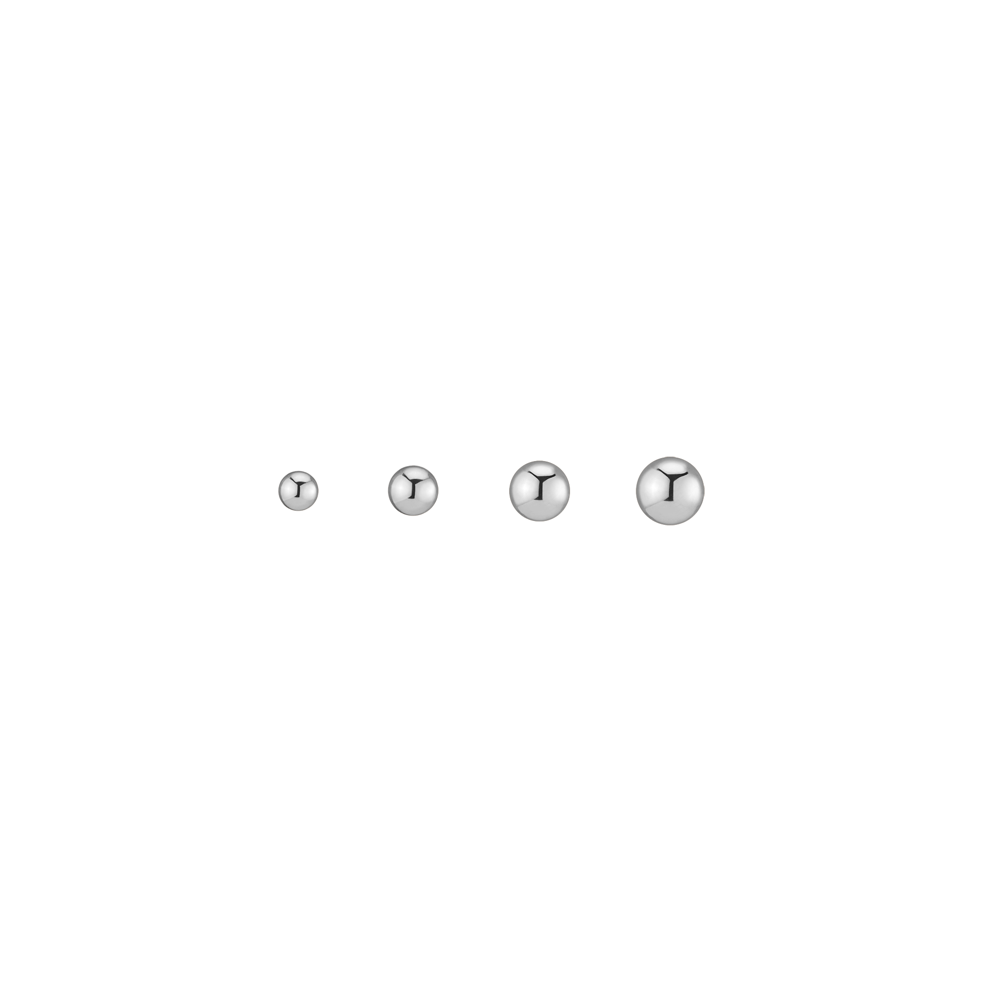Gold Ball Studs 7mm