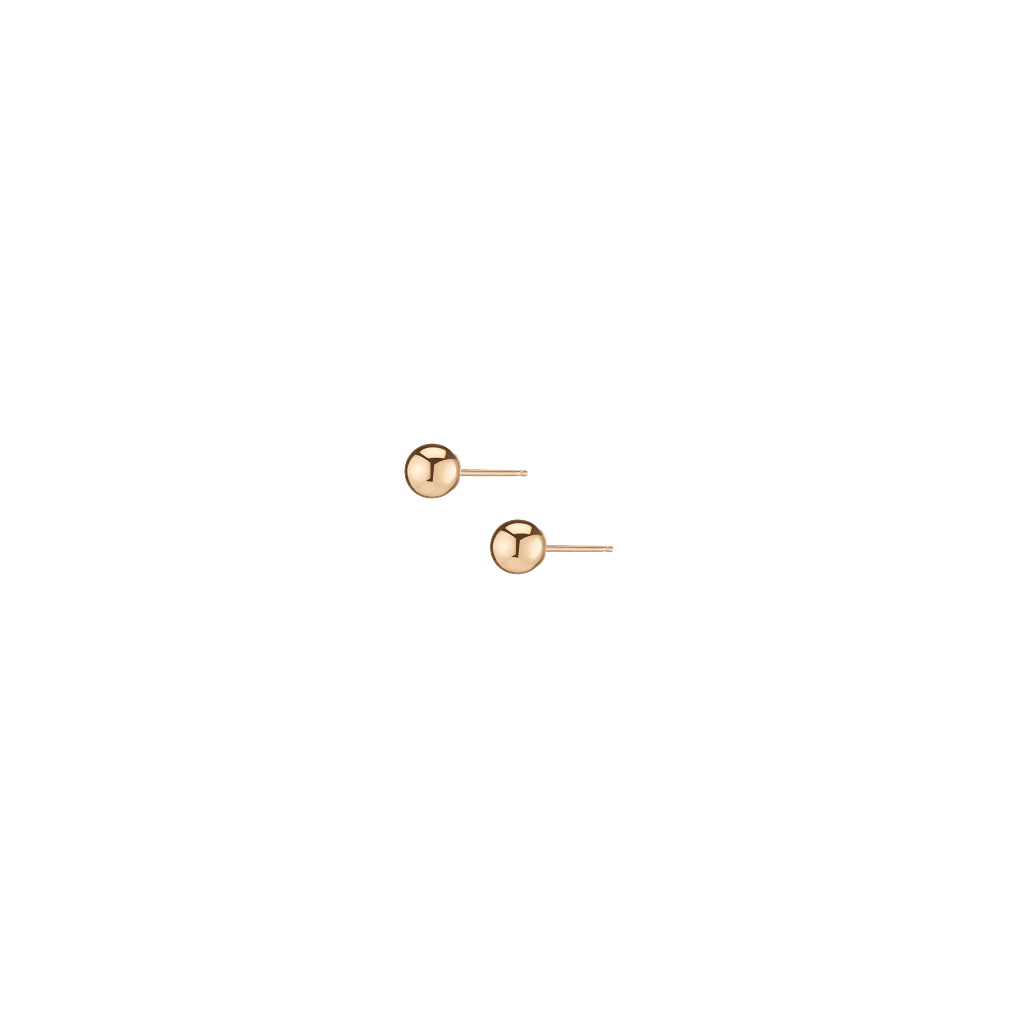 Gold Ball Studs 5mm