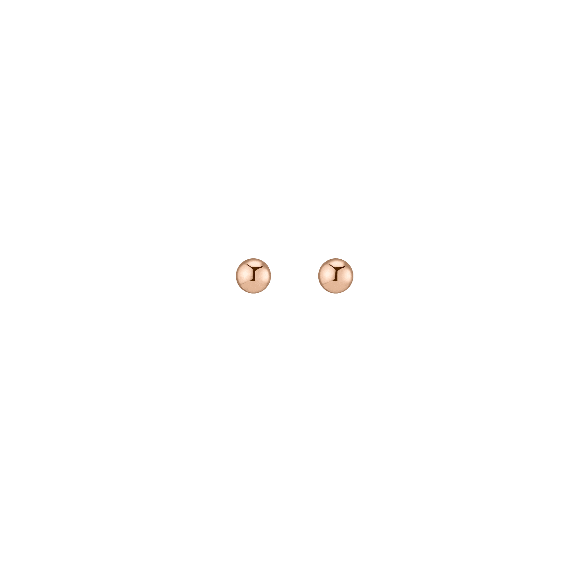 Gold Ball Studs 6mm