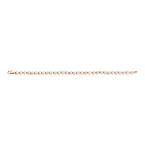 Aurate x Marilyn Monroe: Gold Knot Pearl Bracelet