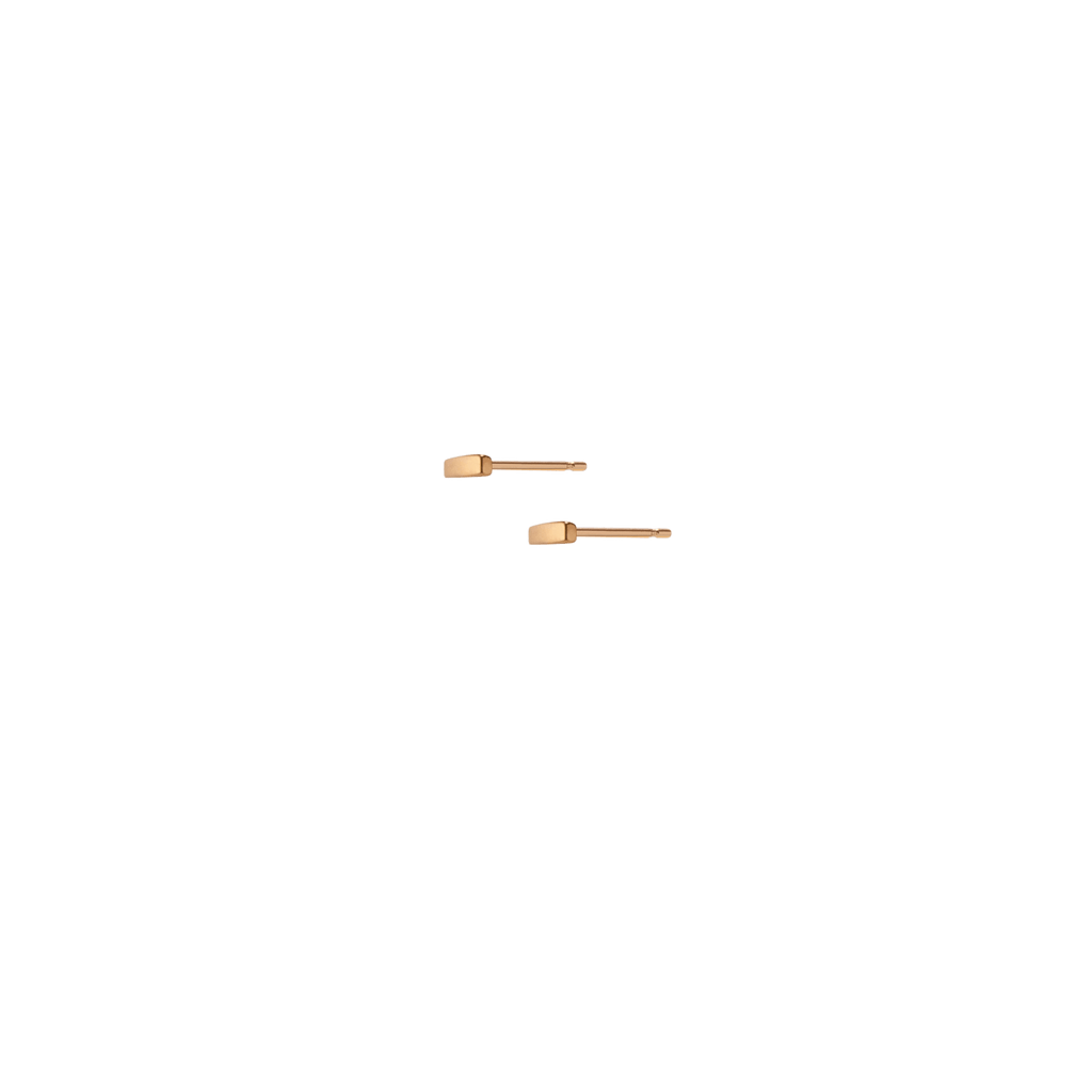 Mini Gold Bar Earring