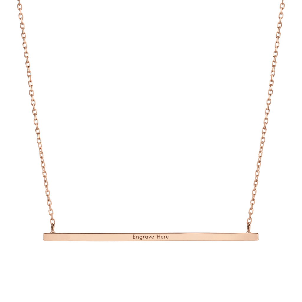 Gold Bar Necklace