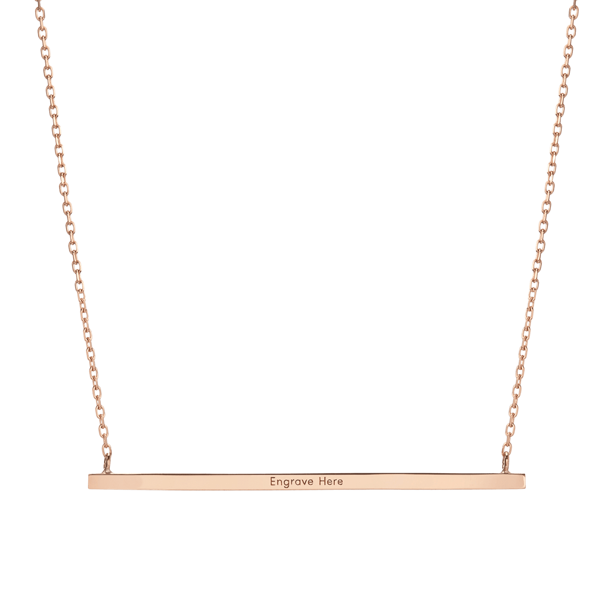 Gold Bar Necklace