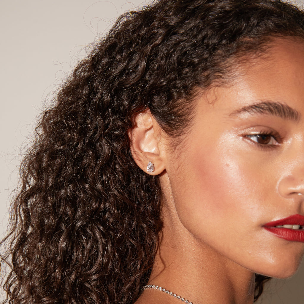 Luxury Pear Lab Grown Diamond Studs
