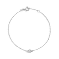 Medium Lab Grown Diamond Bezel Bracelet
