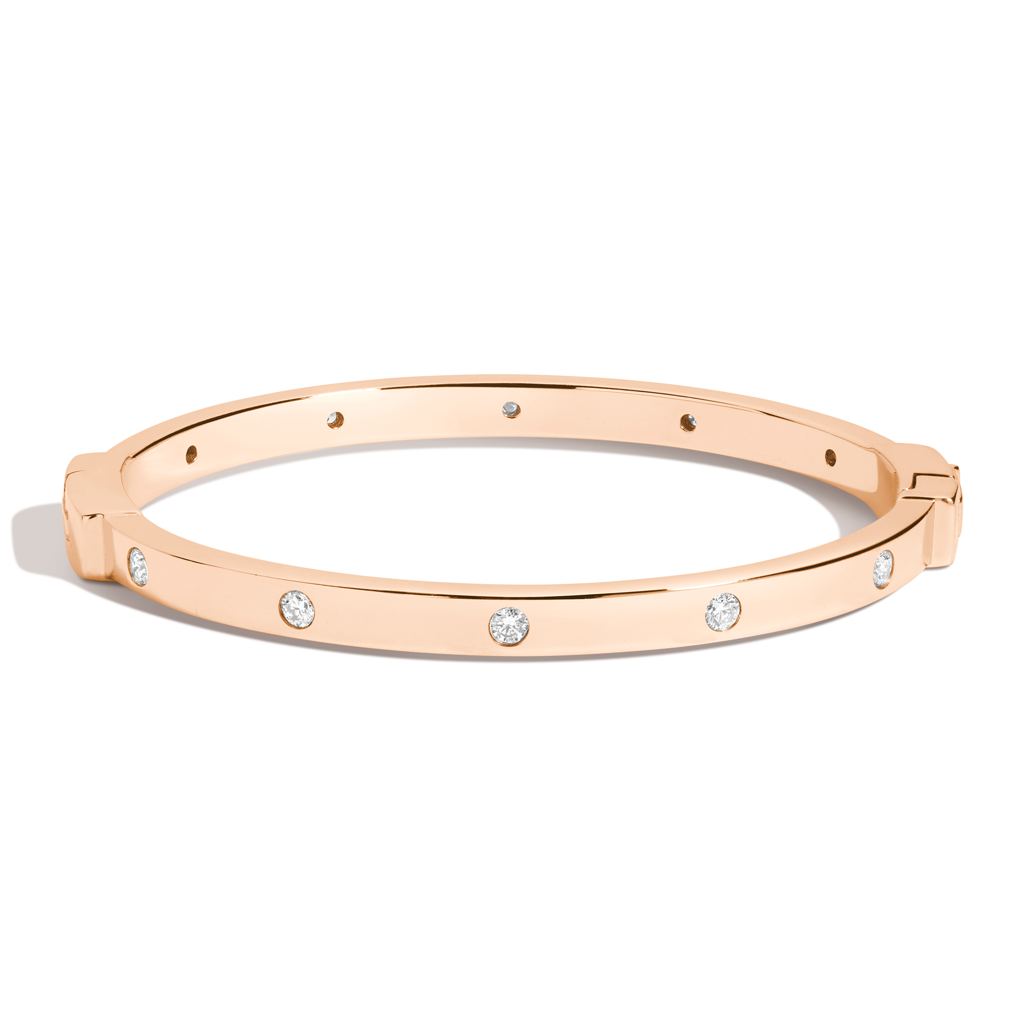 Lab Grown Diamond Station Cuff Bracelet