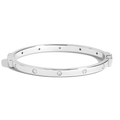 Lab Grown Diamond Station Cuff Bracelet