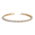Lab Grown Diamond Triple 'S' Estate Tennis Bracelet