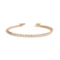 Lab Grown Diamond 'S' Estate Tennis Bracelet
