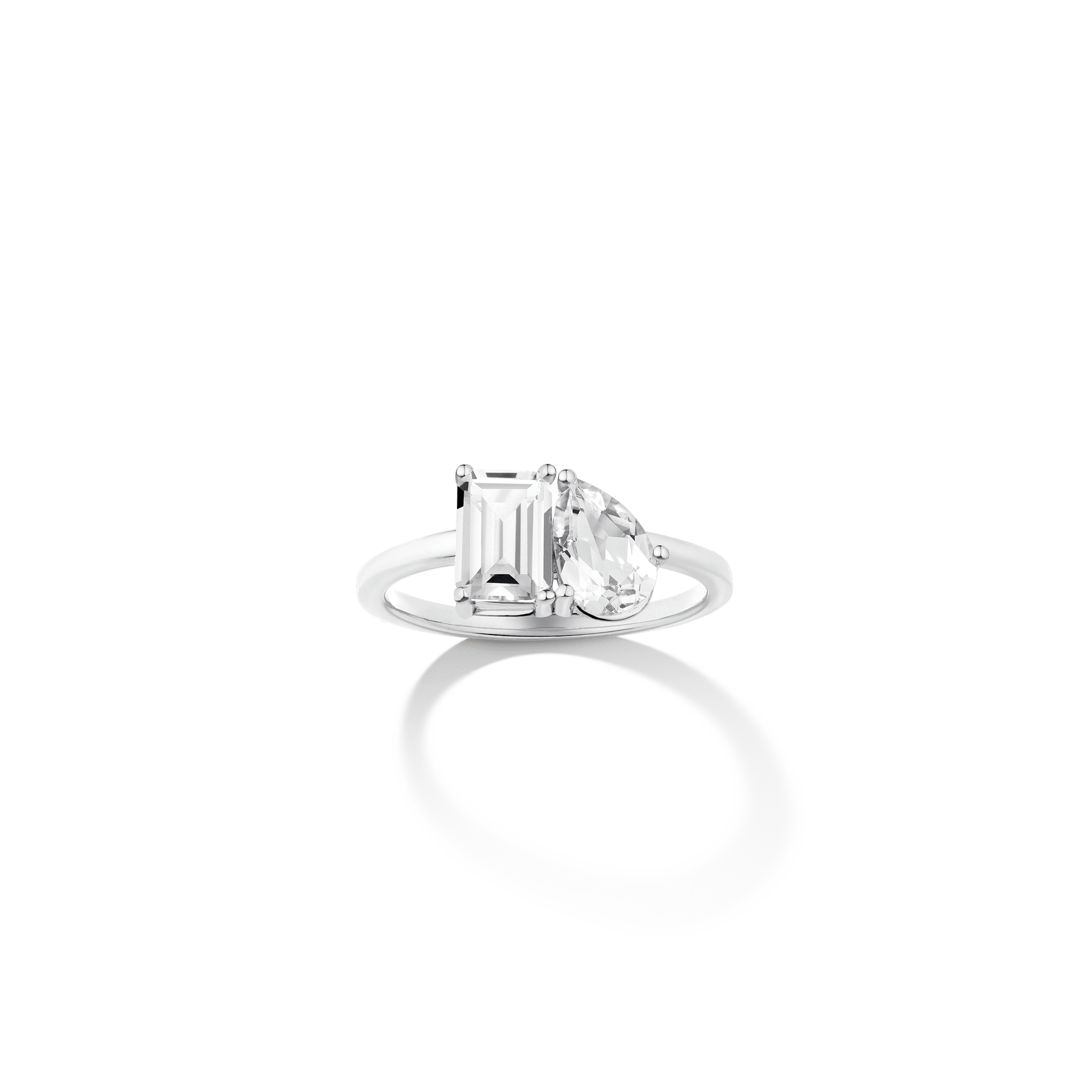 Toi et Moi Gemstone Classic Ring